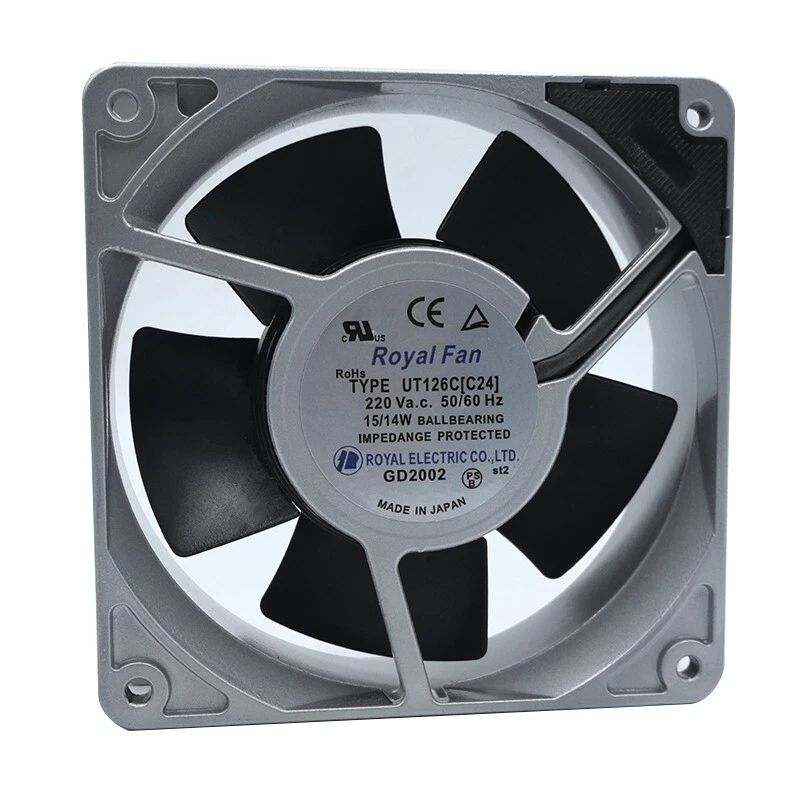 Royal Fan UT126C 120x120x38mm 220V Metal Aksiyel Fan