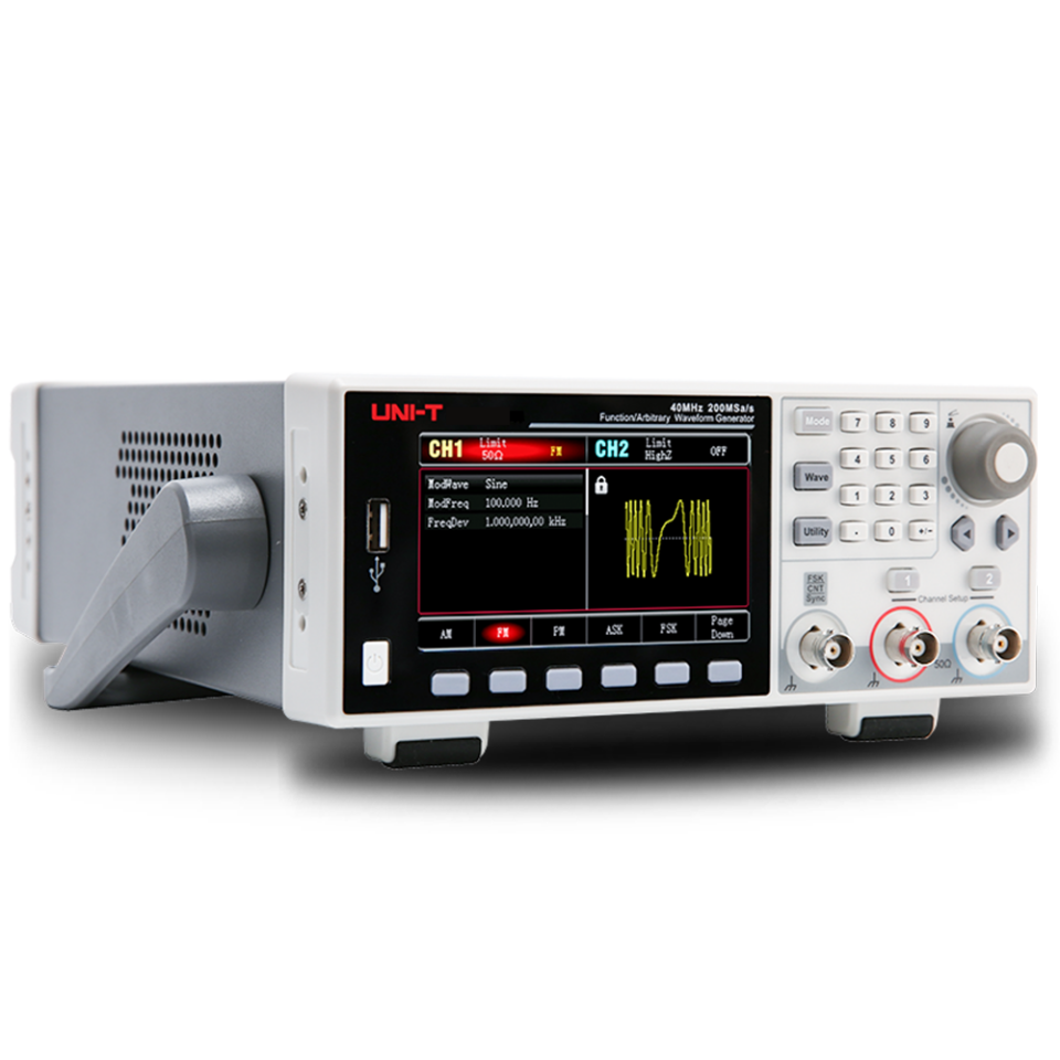 UNI-T UTG1022X-PA 20MHz 2 Kanal Fonksiyon Jeneratörü (4W Güç Amplifikatörlü)