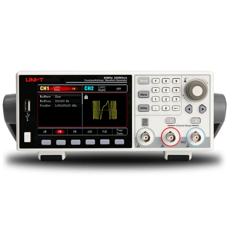 UNI-T UTG1022X-PA 20MHz 2 Kanal Fonksiyon Jeneratörü (4W Güç Amplifikatörlü)