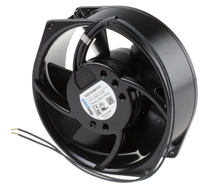 EBMPAPST W2S130-BM15-01 150 x 55mm, 385m³/sa