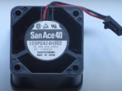 Sanyo Denki 109P0424H302 DC Fan