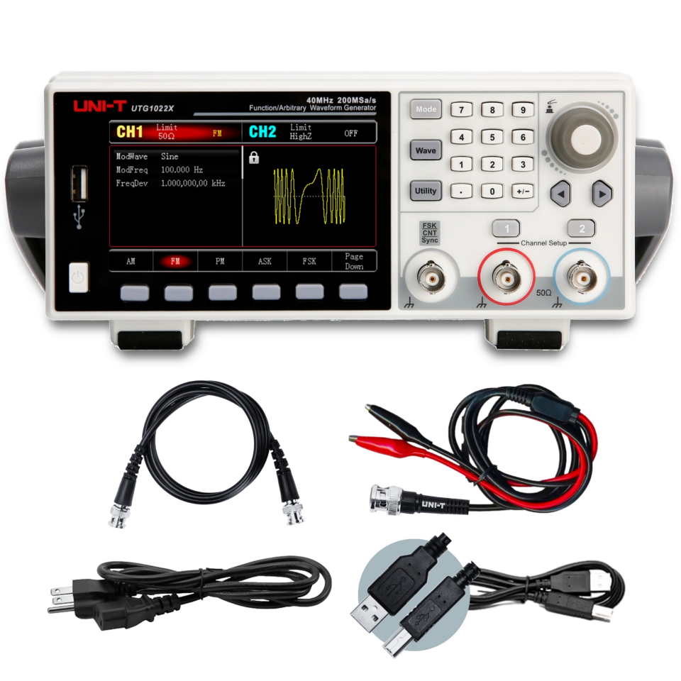 UNI-T UTG1022X 20MHz 2 Kanal Sinyal Jeneratörü