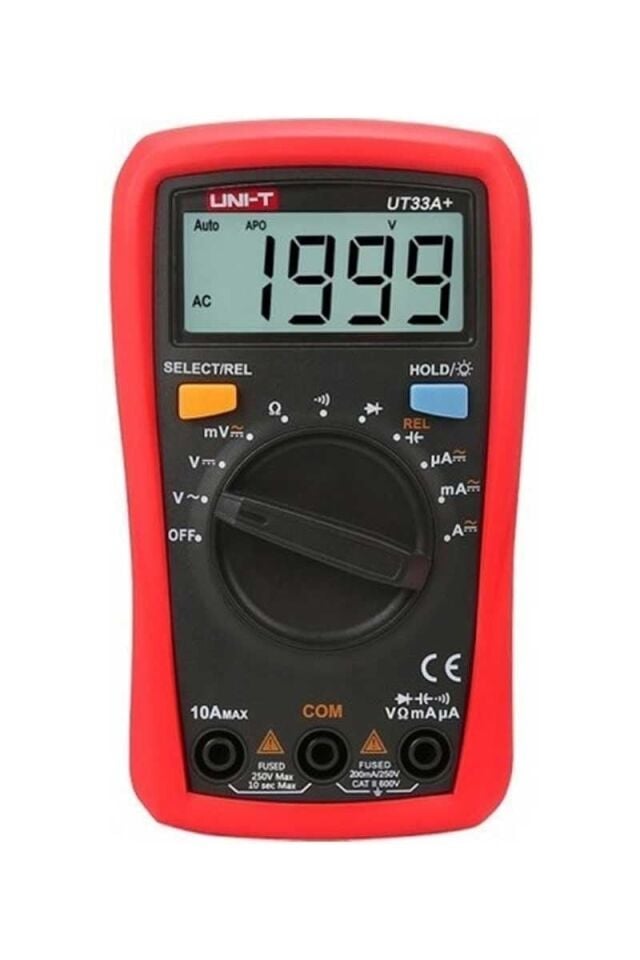 Unit UT33A+ 600V Dijital Multimetre
