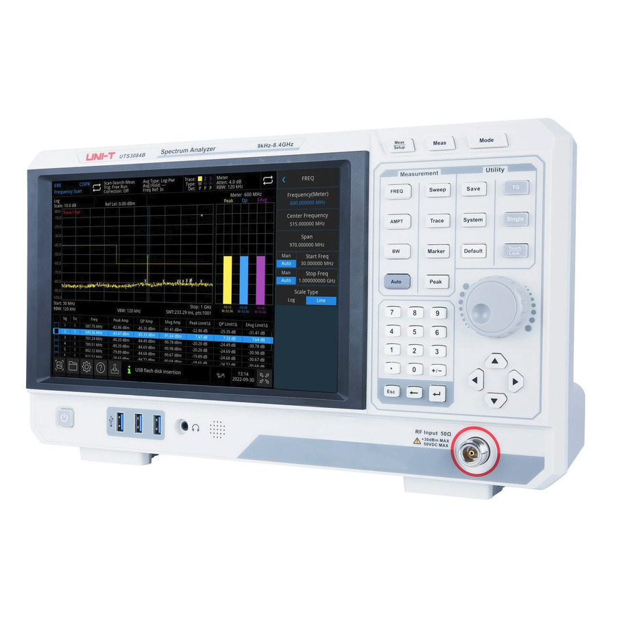 UNI-T UTS3084B 8.4GHz Spektrum Analizörü
