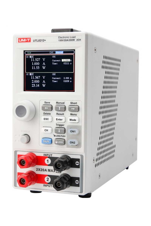 UNI-T UTL8212+ Kompakt DC Elektronik Yük 150V 20A 200W