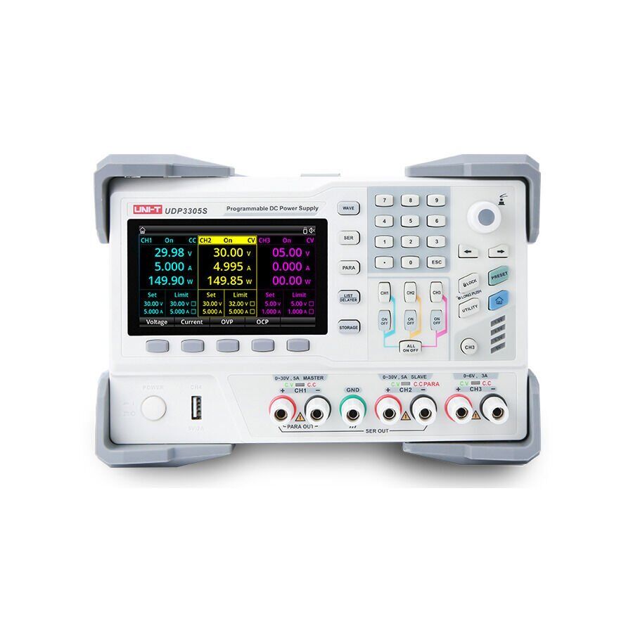 UNI-T UDP3305S 4 Kanallı Programlanabilir Lineer DC Güç Kaynağı 328W