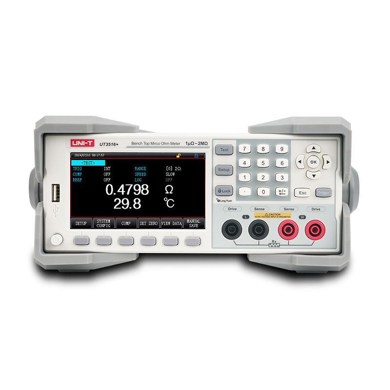 UNI-T UT3516+ DC Mikro Ohm Metre Direnç Test Cihazı