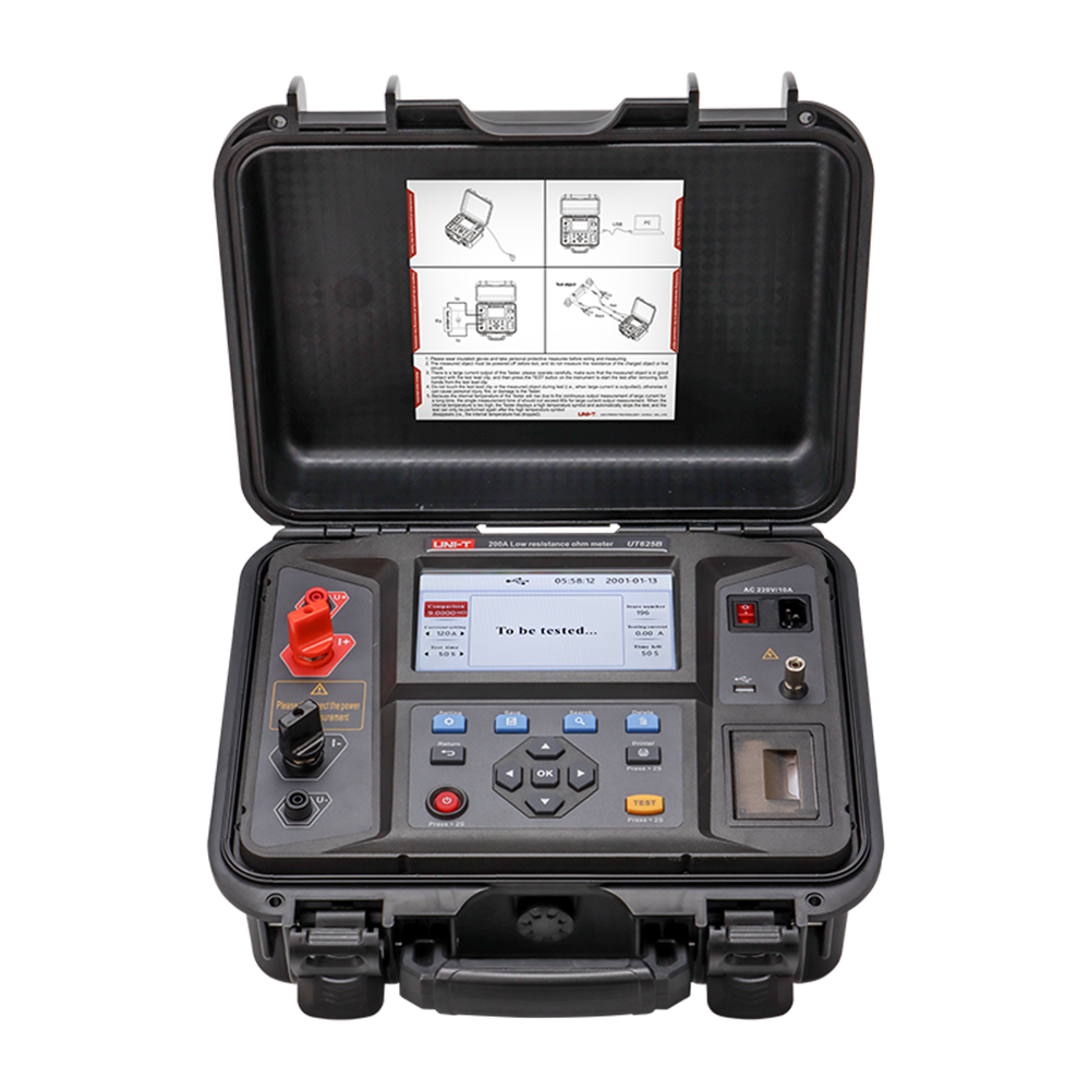 UNI-T UT625B 200A Düşük Direnç Ölçer (Mikro Ohmmetre)