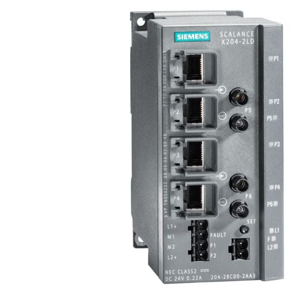 Siemens 6GK5204-2BC10-2AA3 /SCALANCE X204-2LD