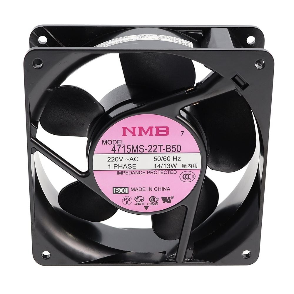 NMB 4715MS-22T-B50-B00, 120x120x38mm 220VAC 14/13W FAN