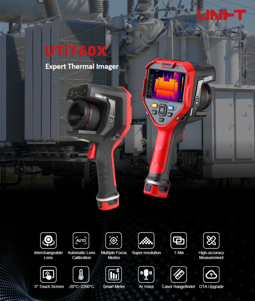 UNI-T UTi760X 640x512 Uzman Termal Kamera