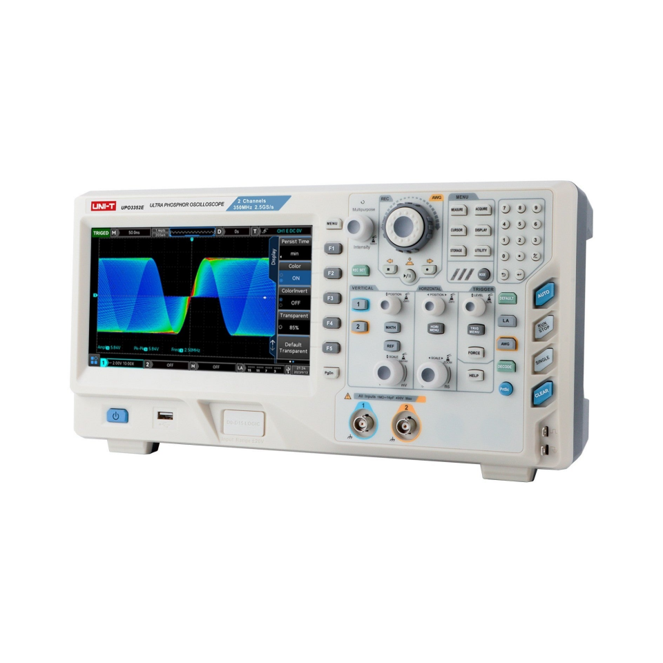 UNI-T UPO3352E 350MHz 2 Kanal Karma Sinyal Osiloskop