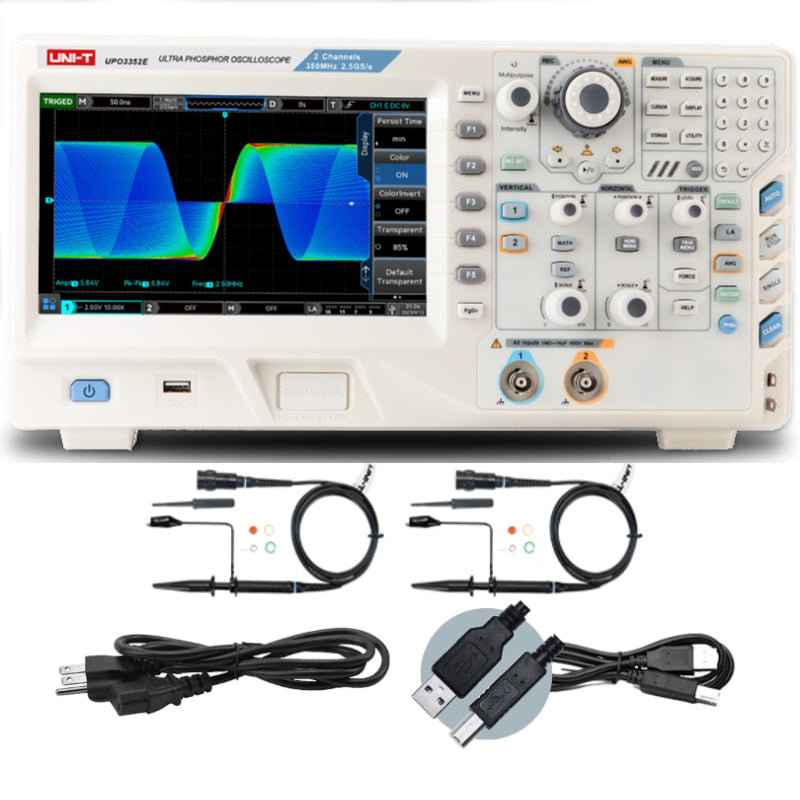 UNI-T UPO3352E 350MHz 2 Kanal Karma Sinyal Osiloskop