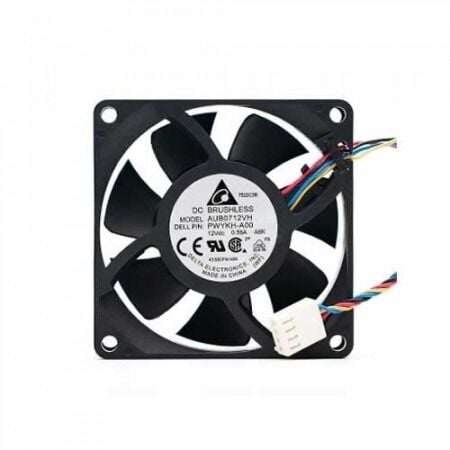 DELTA AUB0712VH, 70x70x25mm 12VDC 0.56A