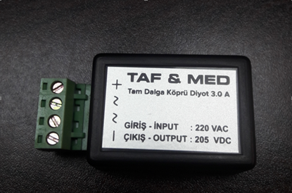 TAF&MED Tam Dalga Köprü Diyot