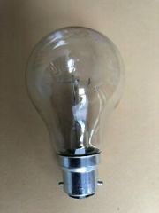 LUCKLIGHT Alçak Gerilim GLS 110v Şeffaf 100w BC/B22 Bayonet Kapaklı Ampul