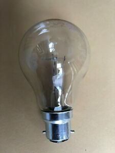 LUCKLIGHT Alçak Gerilim GLS 110v Şeffaf 100w BC/B22 Bayonet Kapaklı Ampul