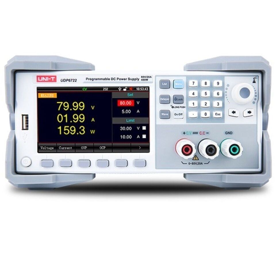 UNI-T UDP6722 Programlanabilir DC Güç Kaynağı 80V 20A 400W
