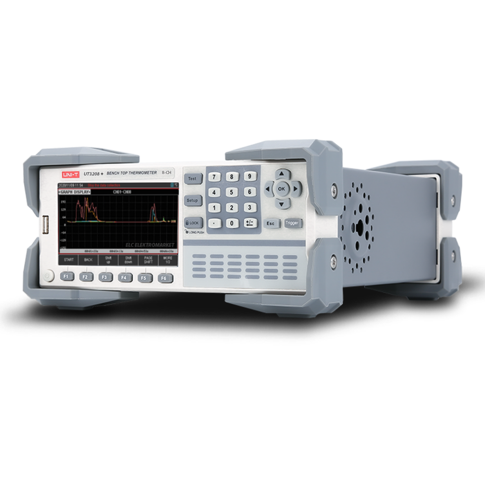 UNI-T UT3208+ 8 Kanal Çok Kanallı Sıcaklık Test Cihazı