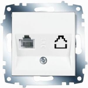 Viko 90967013 - Karre Numeris Telefon Prizi Rj11 Beyaz