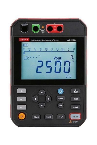 UNI-T UT512D 2.5kV Yalıtım Direnci Test Cihazı