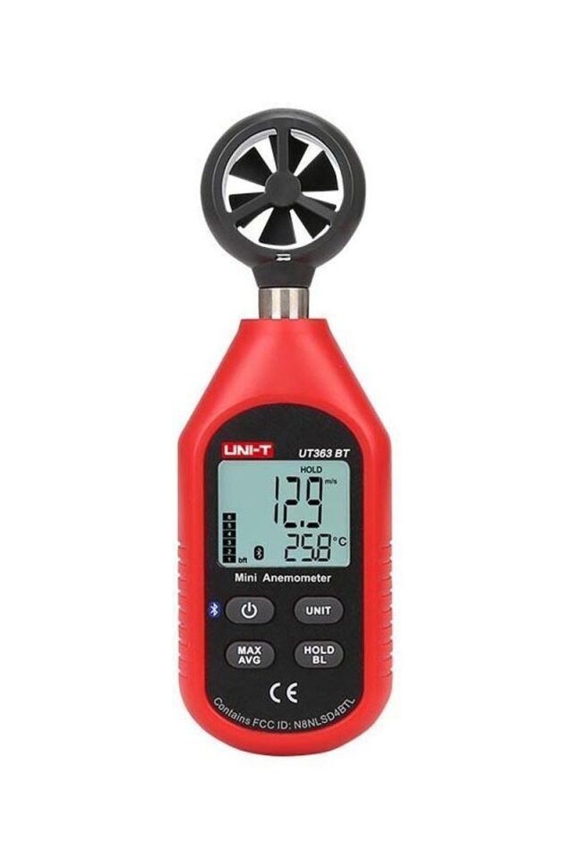 UNI-T UT363BT Bluetooth Mini Rüzgar Hızı Ölçer