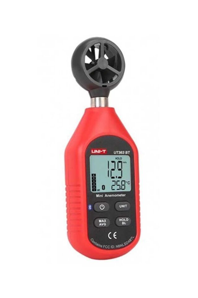 UNI-T UT363BT Bluetooth Mini Rüzgar Hızı Ölçer