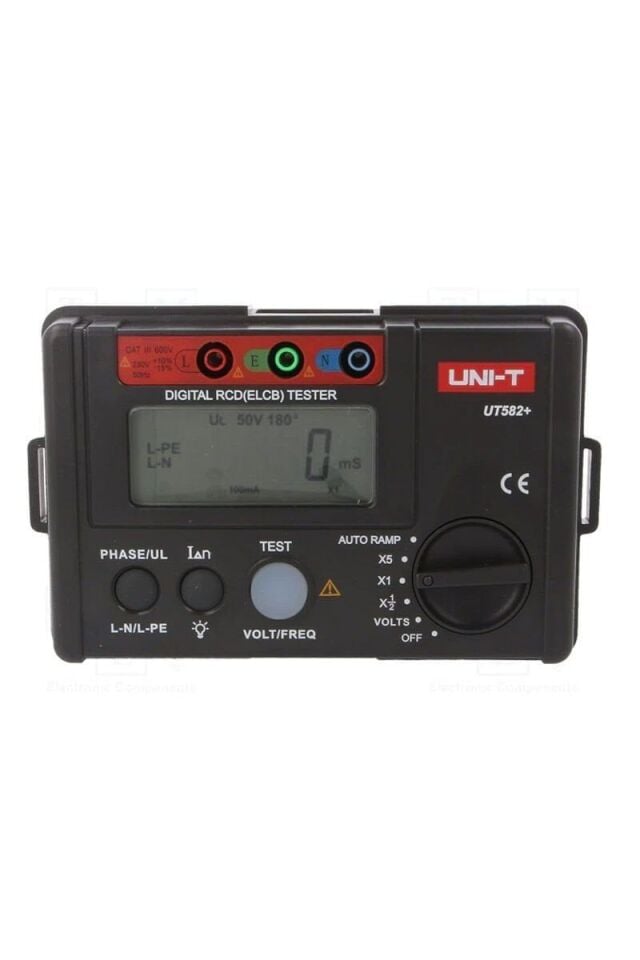 UNI-T UT582+ Dijital RCD Test Cihazı