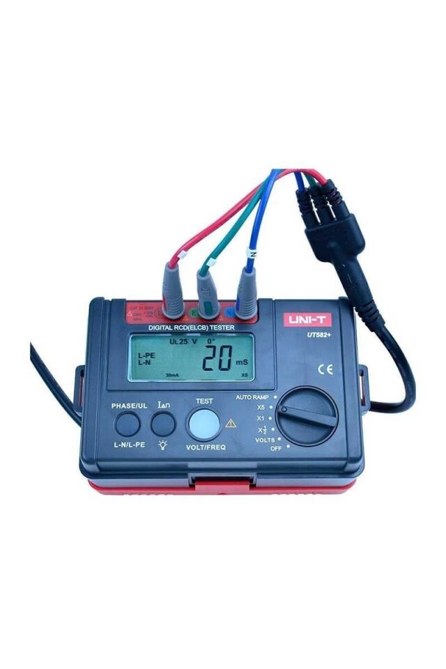 UNI-T UT582+ Dijital RCD Test Cihazı