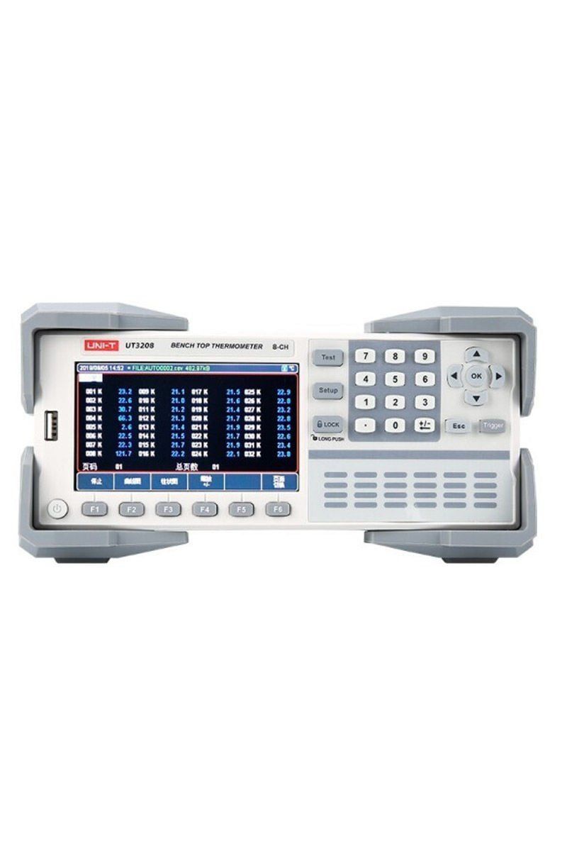 UNI-T UT3208 8 Kanal Çoklu Sıcaklık Kayıt Cihazı