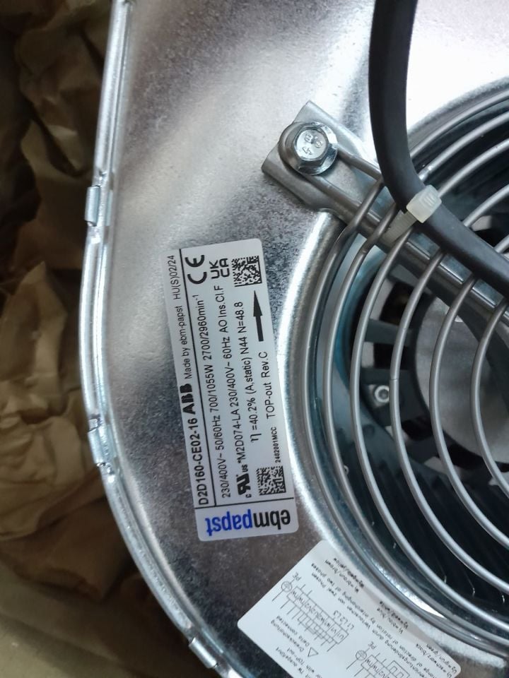 EBMPAPST D2D160-CE02-16  FAN