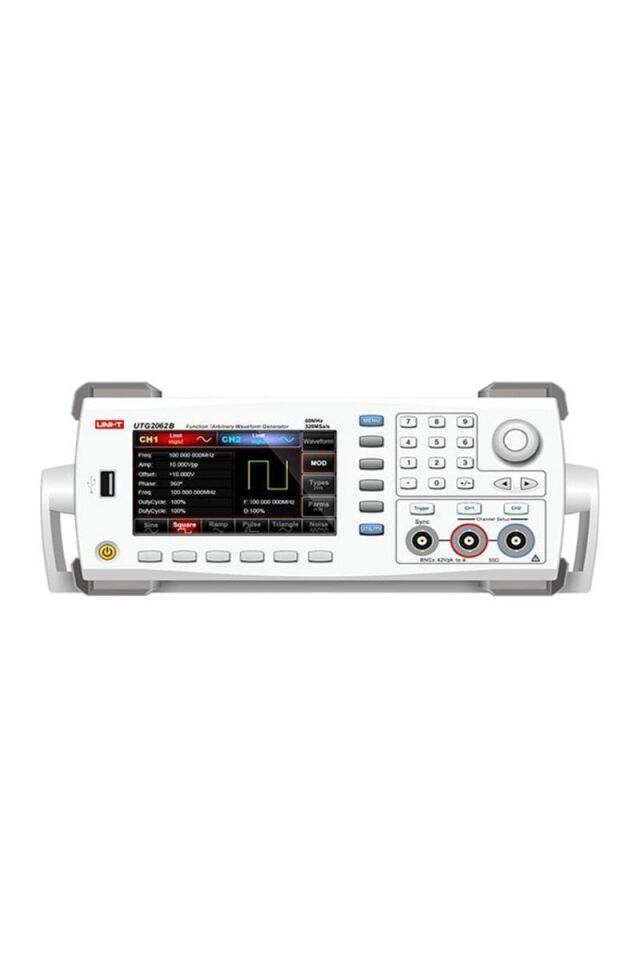 UNI-T UTG2062B 60MHz 2 Kanal Fonksiyon Dalga Jeneratörü