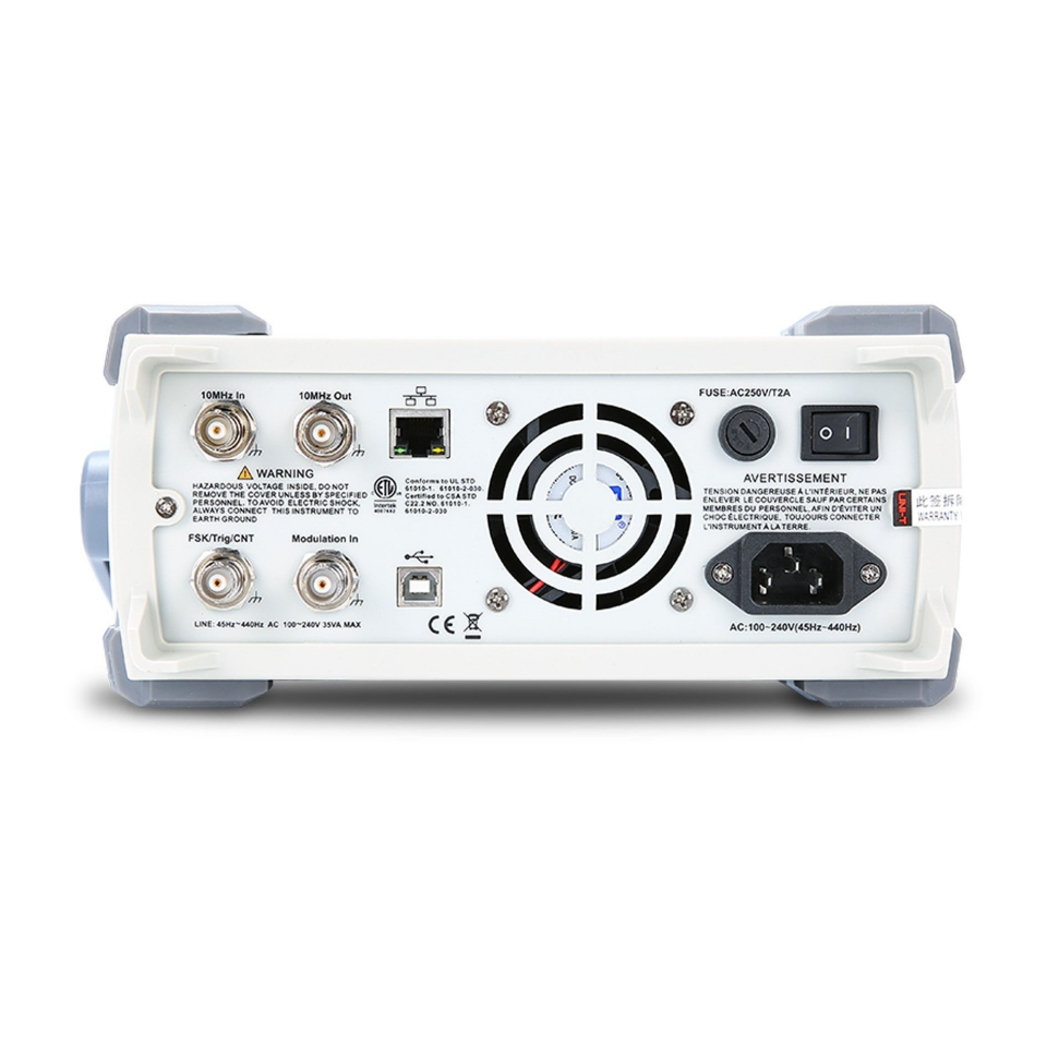UNI-T UTG2122B 120MHz 2 Kanal Fonksiyon / Keyfi Dalga Jeneratörü