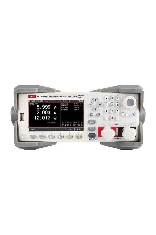 UNI-T UTL8512B+ Programlanabilir DC Elektronik Yük 500V 15A 300W