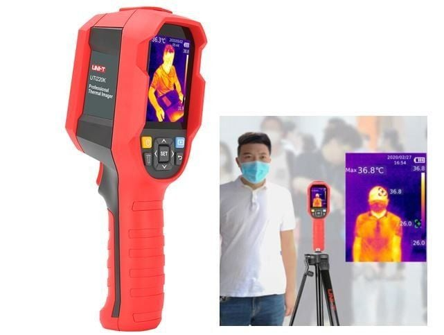 UNI-T UTi220K Termal Vücut Sıcaklığı Görüntüleme Cihazı