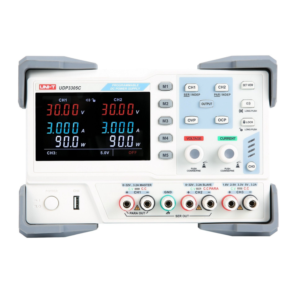 UNI-T UDP3305C 30V 5A Programlanabilir Doğrusal DC Güç Kaynağı