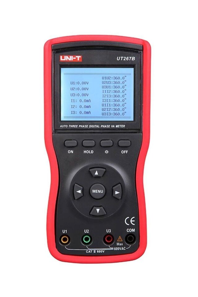 UNI-T UT267B 2/3 Fazlı Akıllı Dijital Voltampermetre