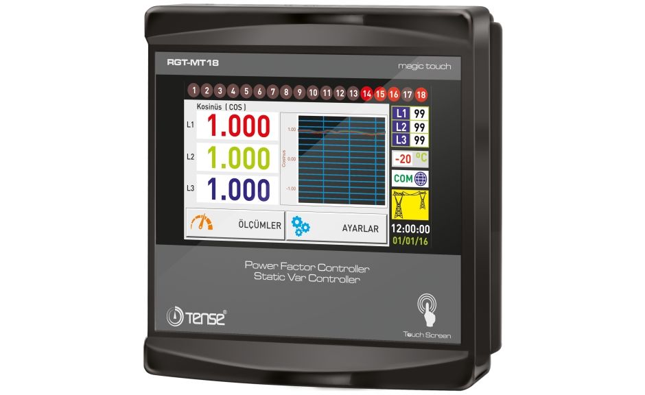 TENSE RGT-MT18  REAKTİF GÜÇ KONROL RÖLESİ