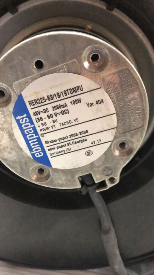 EBMPAPST RER225-63/18/19TDMPU