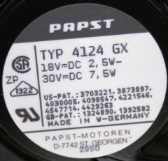 EBMPAPST 4124 GX FAN