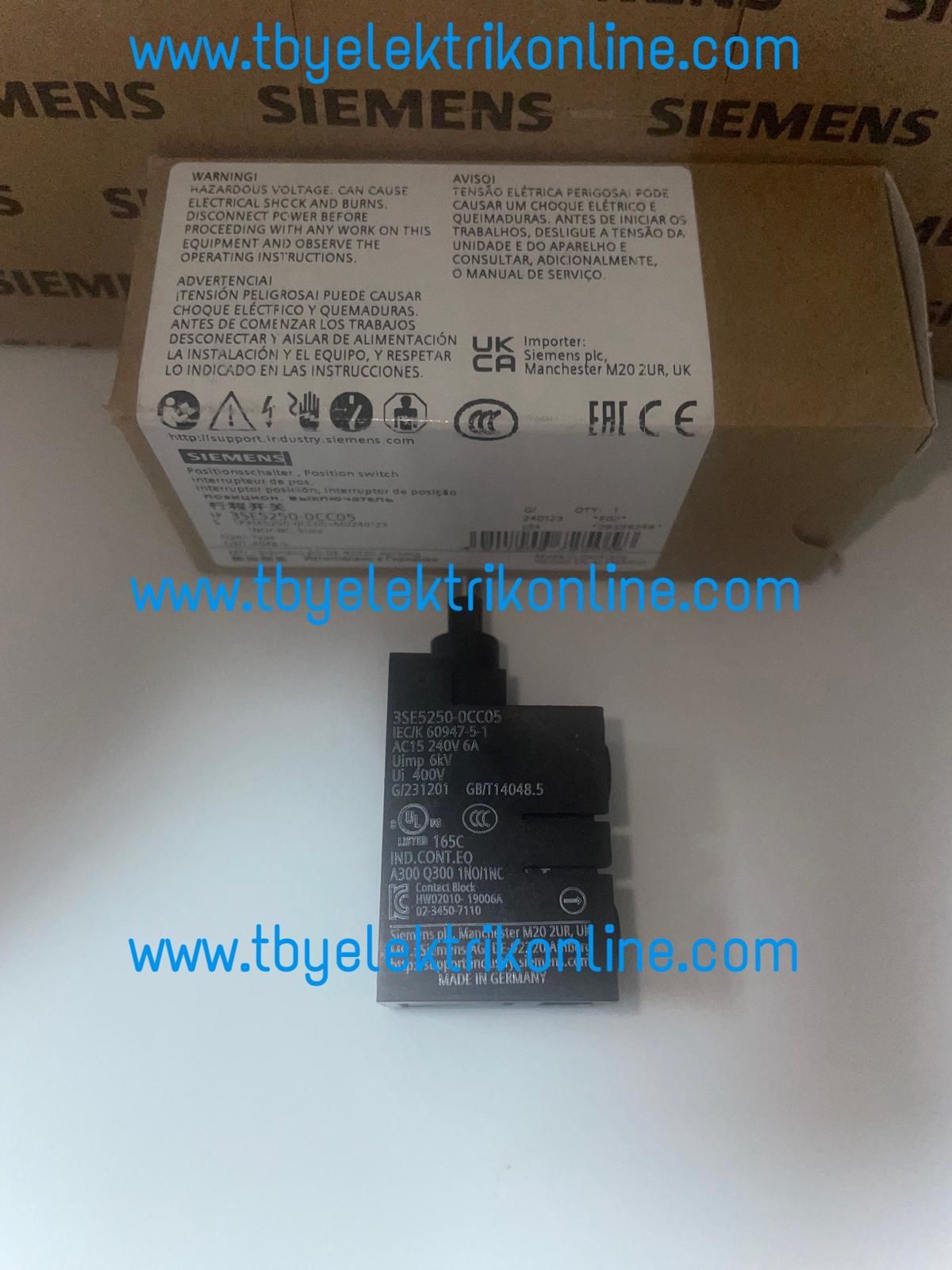 SIEMENS 3SE5250-OCC05 KONUM ANAHTARI