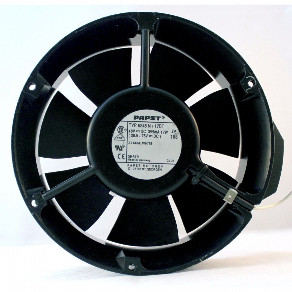 EBMPAPST 6248N/17DT FAN