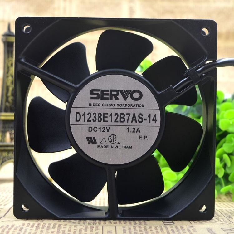 SERVO D1238E12B7AS-14 FAN