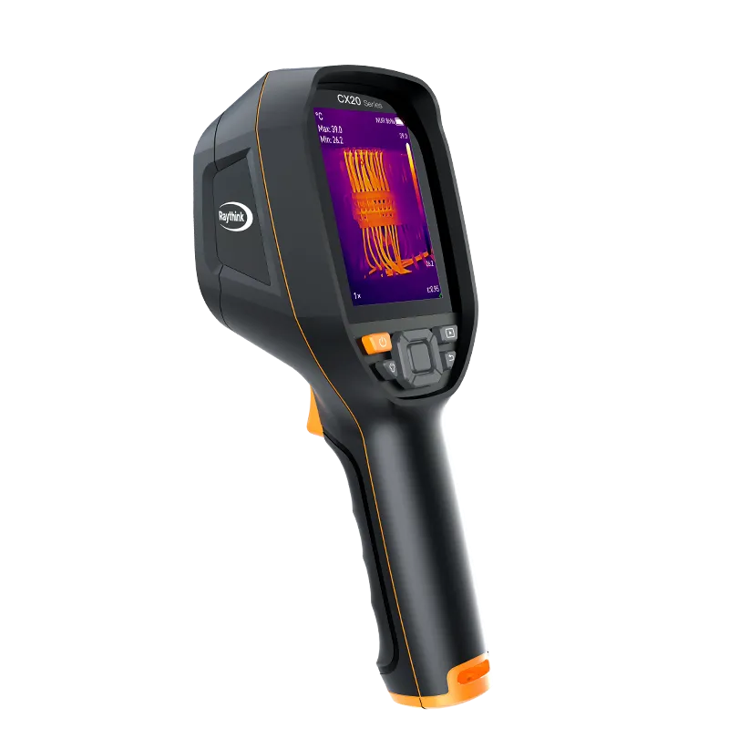 Raythink CX20 Ultra El Tipi Termal Kamera 256x192 Lazer Mesafe Ölçerli