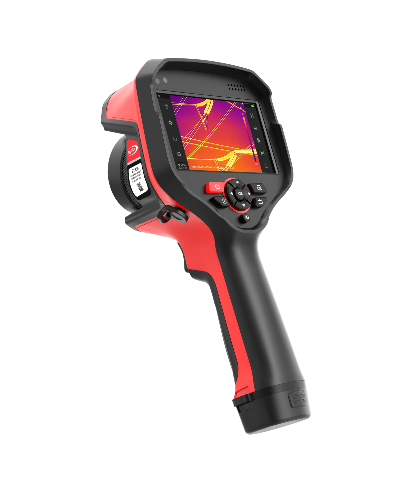 Raythink RT630 Endüstriyel El Tipi Termal Kamera 640x512