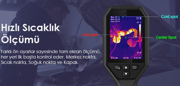 HIKMICRO B21LS El Tipi Termal Kamera 256x192 Wi-Fi