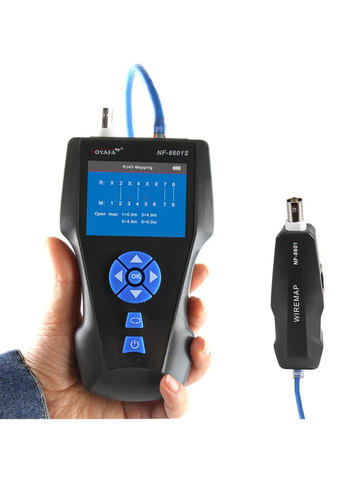 Noyafa NF-8601S Çok Fonksiyonlu Network Kablo Test Cihazı