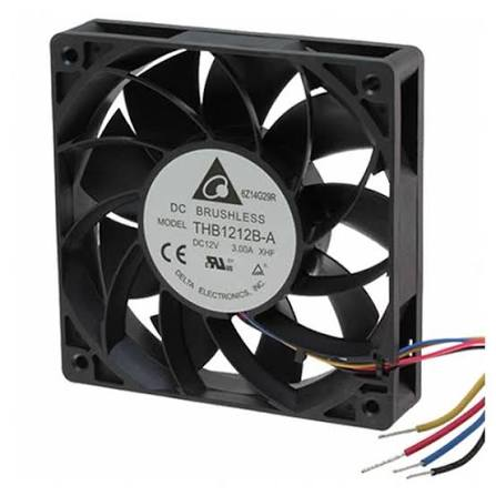 Delta THB1212B-AXHF 120x120x25mm 12V DC Aksiyel Fan