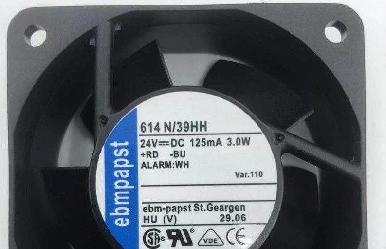 EBMPAPST 614 N/39HH FAN