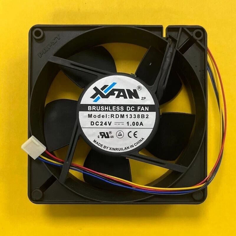XFAN RDM1338B2 24VDC 1.00A 120x120x38mm 4-Pin Aksiyel Fan